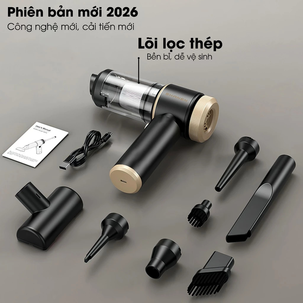 Máy hút bụi cầm tay mini SHANEN